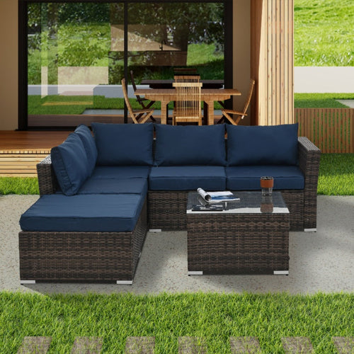 Patio Furniture, Outdoor Furniture, Seasonal PE Wicker Furniture, 4
